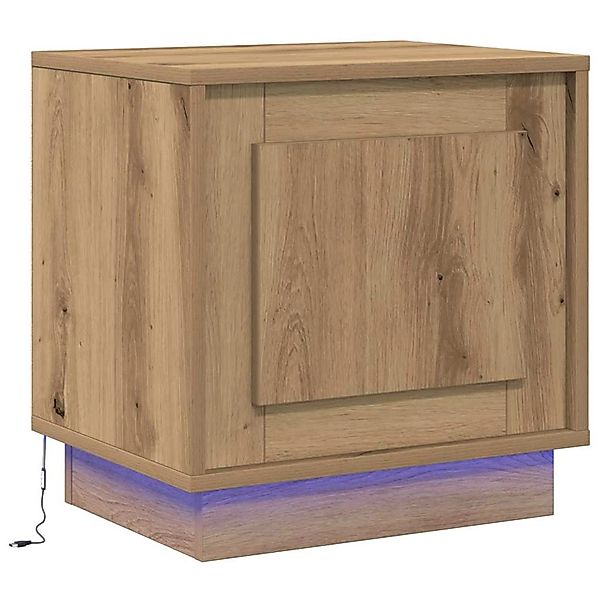 vidaXL Nachttisch mit Artisan Eiche 44 x 34,5 x 45 cm Holzwerkstoff 869576 günstig online kaufen