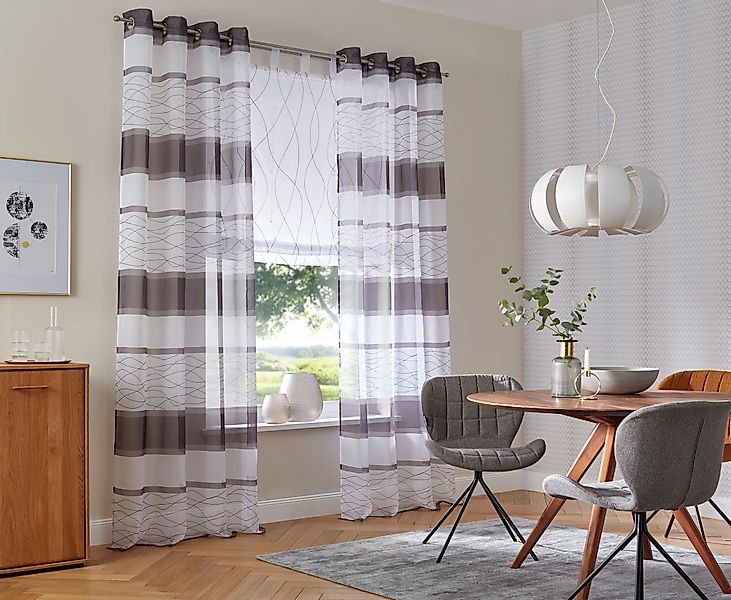 my home Gardine Jay, Ösen (2 günstig online kaufen