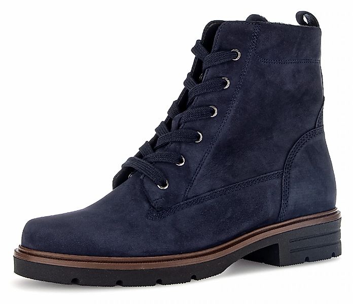 Gabor Schnürstiefelette "Gabor Stiefelette Nubukleder" günstig online kaufen
