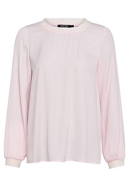 MARC AUREL Blusentop mit Strick-Bündchen günstig online kaufen