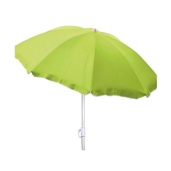 Lex Sonnenschirm Knickbar Ø 1,8 m Garten Balkon Strand Schirm UV30+ Lime Gr günstig online kaufen