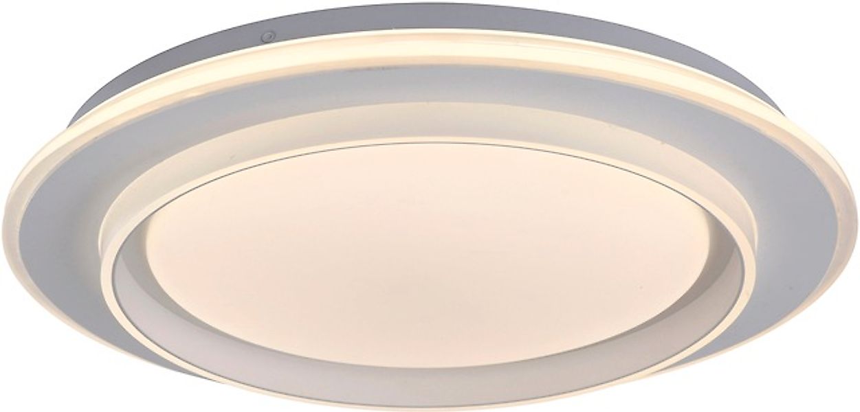 JUST LIGHT LED Deckenleuchte »LAGO« LED-Board 1 Stk. warmweiß - kaltweiß CC günstig online kaufen