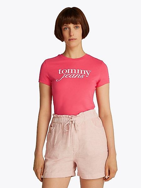 Tommy Jeans T-Shirt mit Logodruck auf der Brust günstig online kaufen