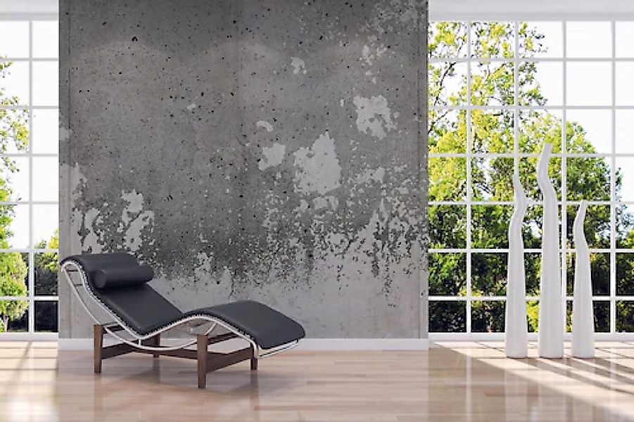 A.S. Création Vliestapete »Betonoptik Fototapete Grau Schwarz industrial« m günstig online kaufen