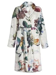 Essenza Damenbademantel Fleur, Kurzform, Polyester, Schalkragen, günstig online kaufen