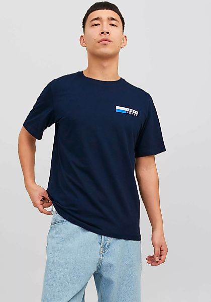 Jack & Jones Herren Rundhals T-Shirt JJECORP LOGO - Regular Fit günstig online kaufen