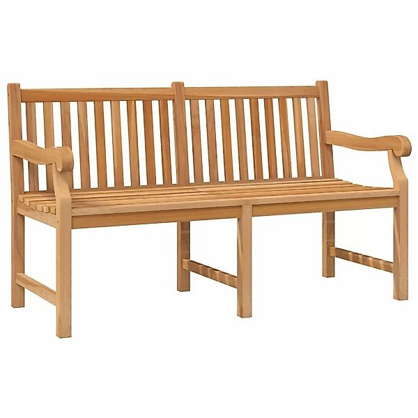 VidaXL Gartenbank 150 cm Massivholz Teak günstig online kaufen