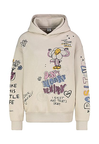 SUBLEVEL Kapuzenpullover Damen Hoodie mit auffälligen günstig online kaufen