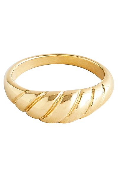 Next Fingerring Wasserdichter Edelstahlring mit Twist-Design günstig online kaufen
