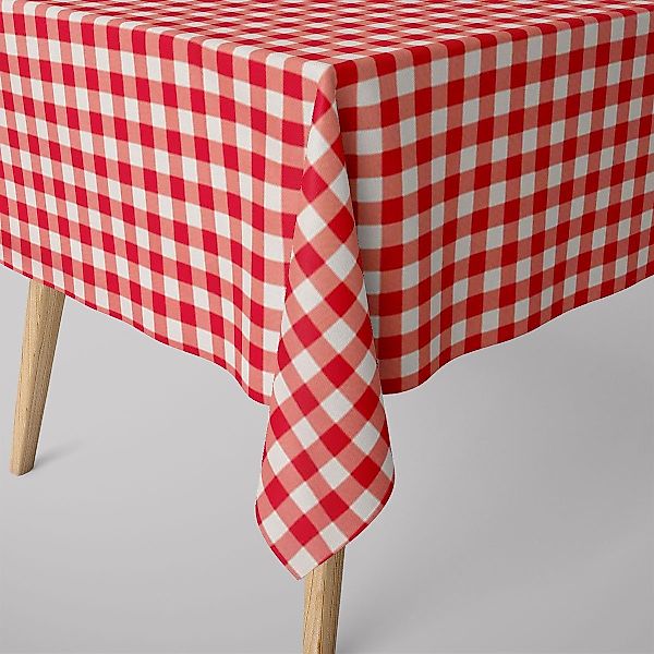 SCHÖNER LEBEN. Tischdecke Tischdecke abwaschbar Karo günstig online kaufen