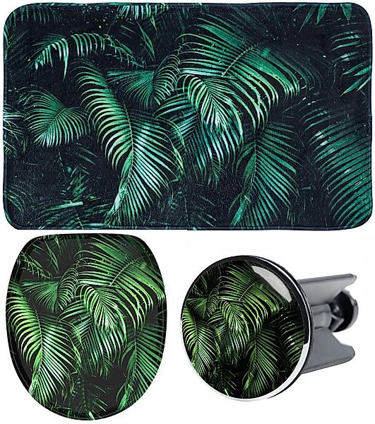 Sanilo Badaccessoire-Set 3-teilig Palmdream, WC-Sitz mit günstig online kaufen