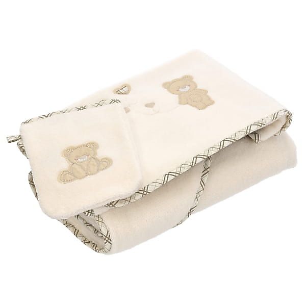 Vossen Kapuzentücher Teddy Bear Set - Farbe: ivory - 1030 günstig online kaufen