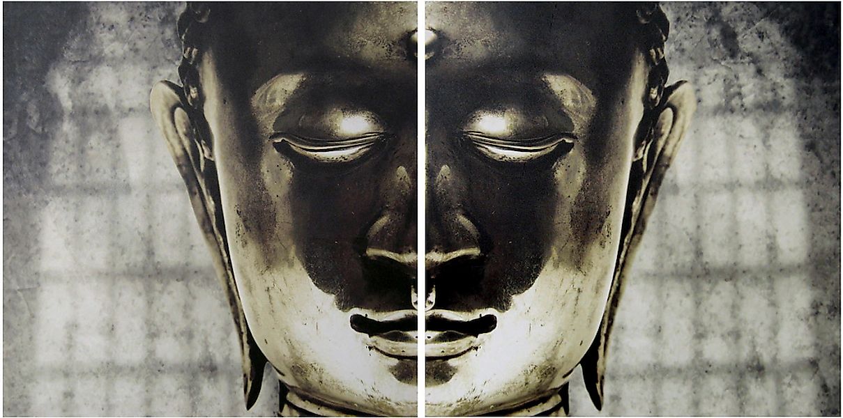 Creativ home Bild "Dekobild Buddha" 2 Stk. tlg. günstig online kaufen