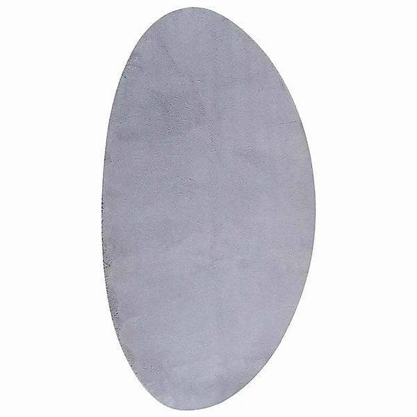 vidaXL Teppich HUARTE Grau 80 x 150 cm Polyester 4103684 günstig online kaufen