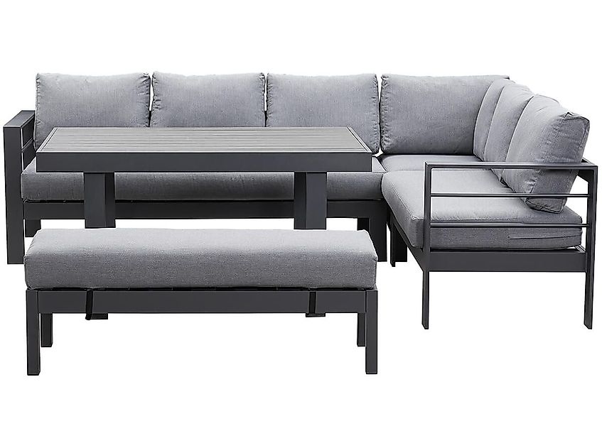 MeXo Gartenlounge-Set XXL Gartenmöbel Set Aluminium günstig online kaufen