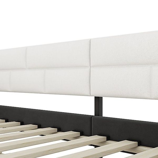 HAUSS SPLOE Polsterbett 90x200cm mit ausziehbarem Bett, minimalistisches St günstig online kaufen