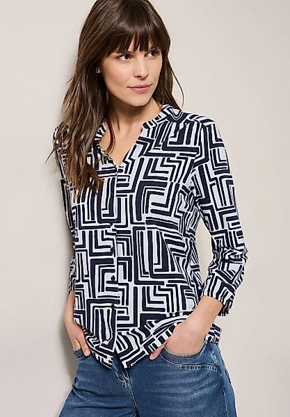 Cecil Blusenshirt, mit All-Over Print günstig online kaufen