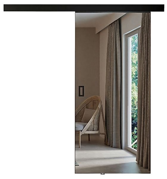 KIER FURNITURE Schiebetür MESTO mit Spiegel, Moderne Wandschiebetür – Unive günstig online kaufen