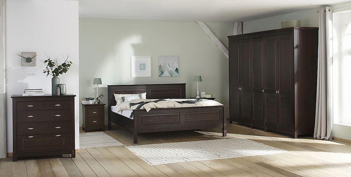 Home affaire Schubkastenkommode "Rauna", aus massiver Kiefer mit 5 Schublad günstig online kaufen
