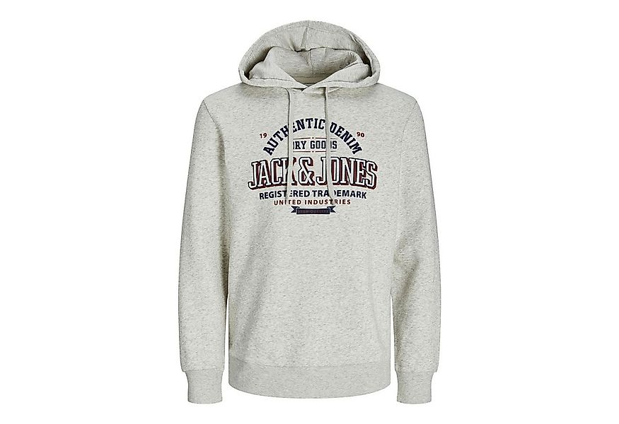 Jack & Jones Hoodie JJELOGO Sweat Hood mit großem Print auf der Vorderseite günstig online kaufen