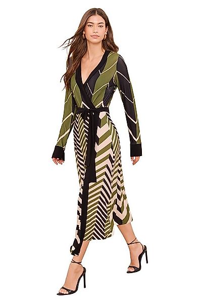 LIPSY Midikleid Lipsy Midi-Wickelkleid, Geo-Print, Kurzgröße (1-tlg) günstig online kaufen