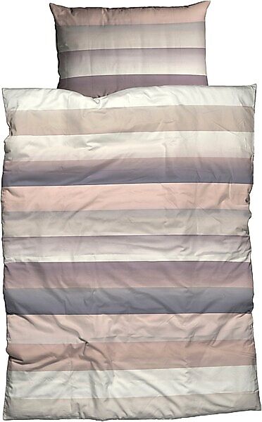 CASATEX Bettwäsche »Levio« 2 Stk. tlg. breite Streifen, Aquarellfarben, sti günstig online kaufen