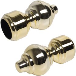 Liedeco Gardinenstangen-Endstück für Gardinenstange Ø 28 mm günstig online kaufen