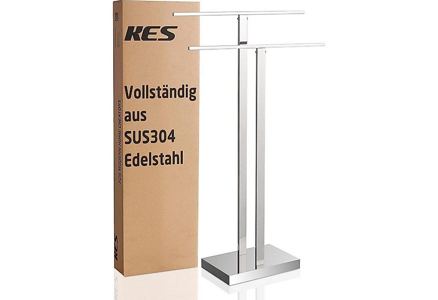 LuxusKollektion Handtuchständer Handtuchhalter freistehend doppel Handtuchs günstig online kaufen