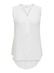 ONLY Blusentop "ONLJETTE – Blusentop mit V-Ausschnitt und Knopfleiste" regu günstig online kaufen