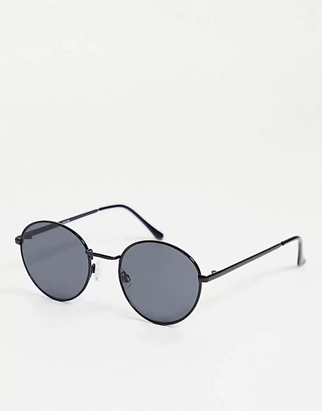 Madein. – Sonnenbrille mit runden Gläsern-Schwarz günstig online kaufen