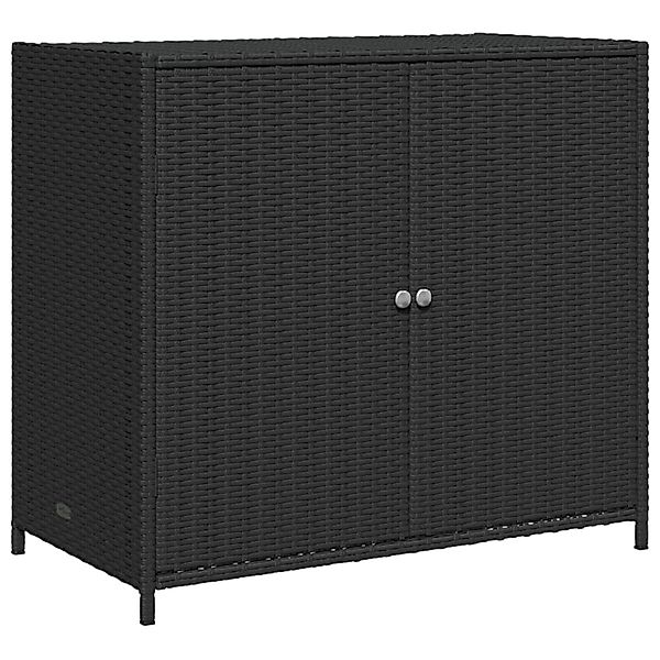 vidaXL Gartenbox, Gartenschrank Schwarz 83x45x76 cm günstig online kaufen