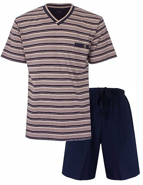 Paul Hopkins Shorty Herren Pyjama kurz (2 tlg) Baumwolle günstig online kaufen