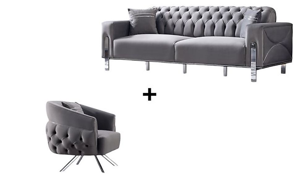 BENEDO MÖBEL Polstergarnitur CARLA Sofa Handarbeit günstig online kaufen