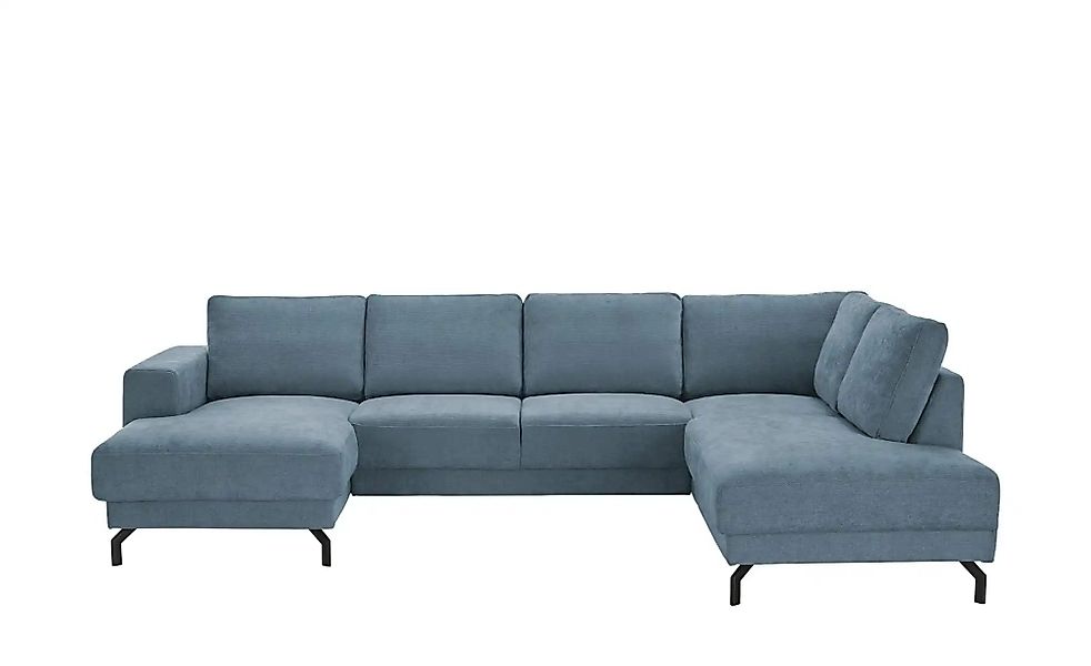 switch Wohnlandschaft  Brazil ¦ grau ¦ Maße (cm): B: 303 H: 78 T: 200.0 Pol günstig online kaufen