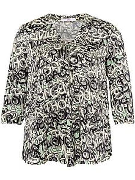Bluse V-Ausschnitt Emilia Lay mehrfarbig günstig online kaufen