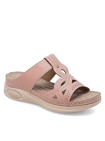 Clara Barson Pantoletten WYL0510-28 Rosa Pantolette günstig online kaufen