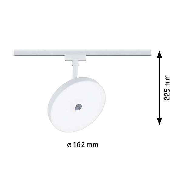 Paulmann Schienensystem-Leuchten »URail Schienenspot Hildor 850lm 15W 4000K günstig online kaufen