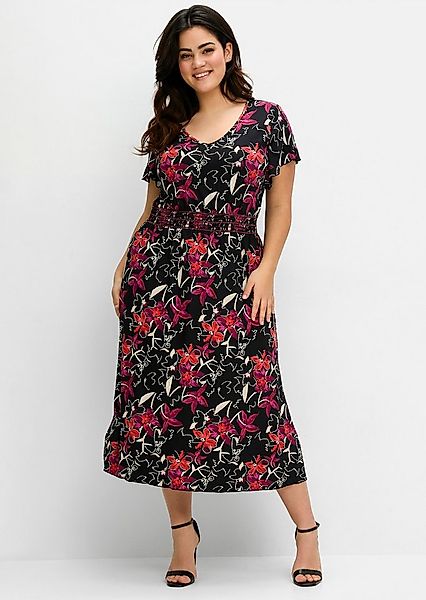 Sheego Jerseykleid Jerseykleid Kurzarm günstig online kaufen