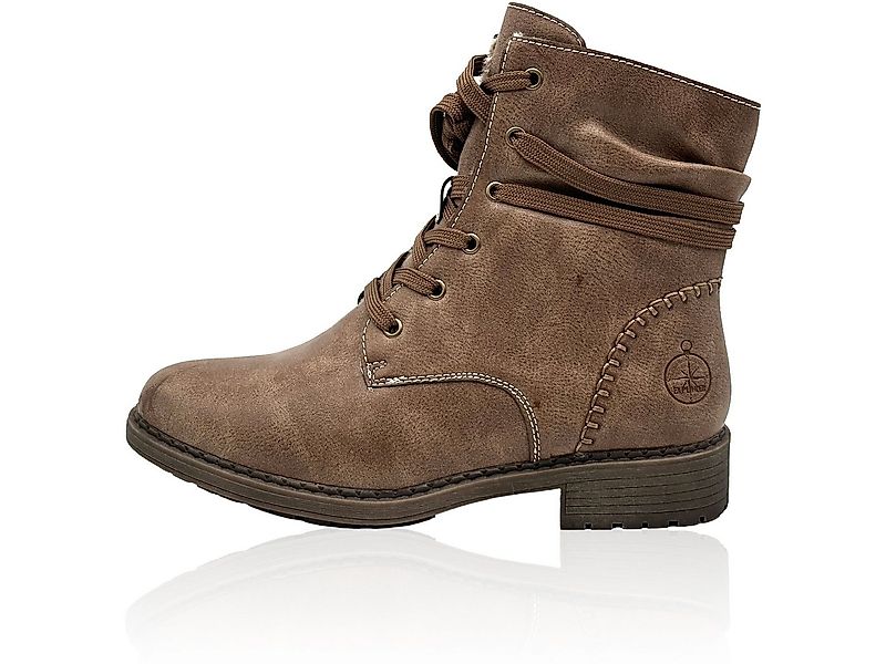 Nowaland Damen Winterstiefeletten mit Warmfutter Winterstiefelette Gefütter günstig online kaufen