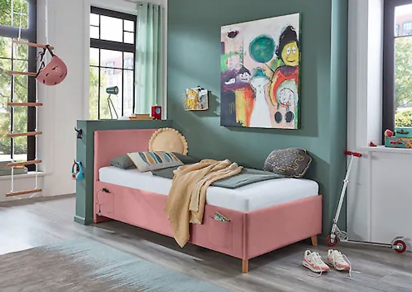 meise.möbel Kinderbett "COOL" Polsterbett wahlweise mit Bettkasten, Jugendb günstig online kaufen