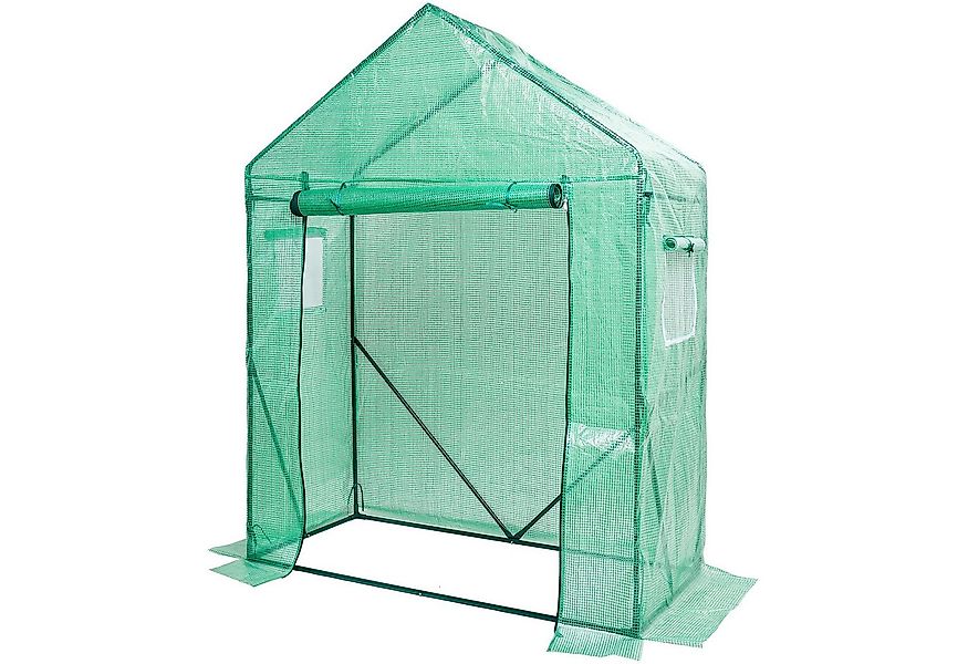 Yorbay Foliengewächshaus Foliengewächshaus 150×70×190cm (LxBxH), Mit Gitter günstig online kaufen