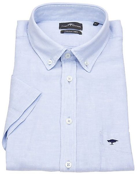 FYNCH-HATTON Kurzarmhemd Summer Linen, B.D., 1/2 dusty olive günstig online kaufen