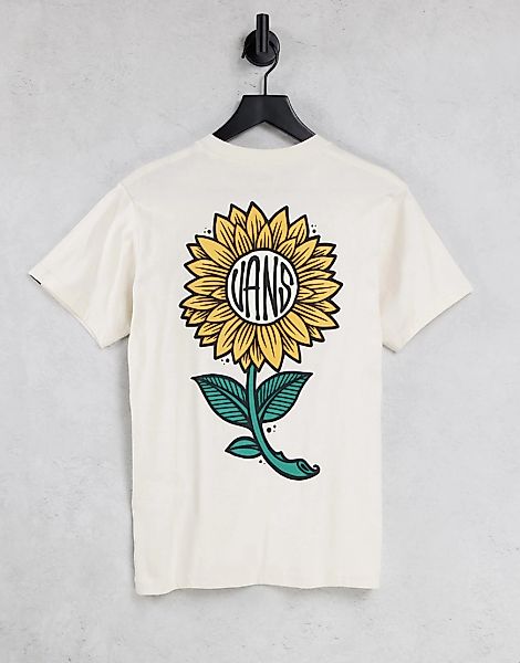 Vans – Planta – Kurzärmliges T-Shirt in Weiß günstig online kaufen