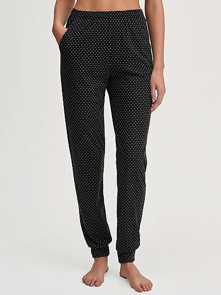 CALIDA Pyjamahose "Favourites Journey", gepunktet, seitliche Taschen günstig online kaufen