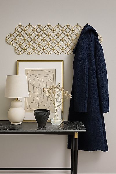 moebel-direkt-online Wandgarderobe Holo (Design-Wandgarderobe mit 10 Haken) günstig online kaufen