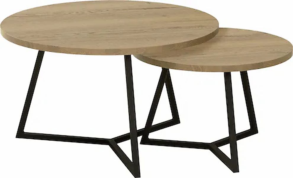 OMG Design Couchtisch "Torino", (1 St.), im 2er Set, variabel stellbar günstig online kaufen
