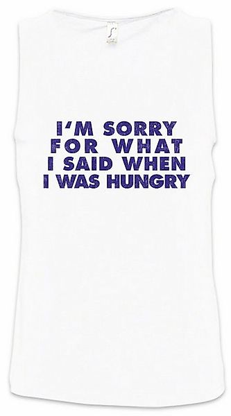 Urban Backwoods Tanktop When I Was Hungry Ärmelloses T-Shirt Zicke Hungrig günstig online kaufen