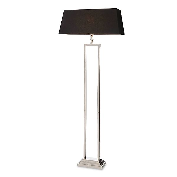 Mirabeau Stehlampe Stehlampe Barki schwarz/silber günstig online kaufen