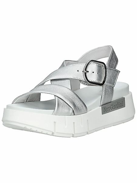 Nero Giardini Plateausandaletten "Nero Giardini Sandalen Leder" günstig online kaufen