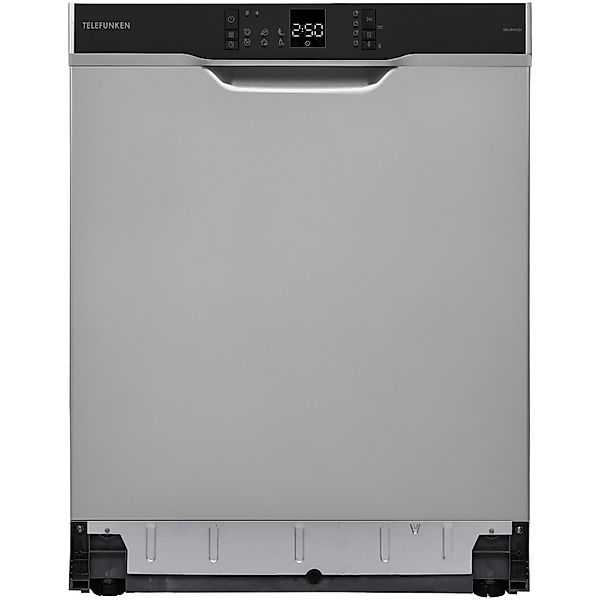 Telefunken Geschirrspüler Unterbau 60 cm Spülmaschine Silber 12 Maßgedecke günstig online kaufen